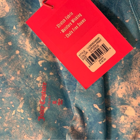 NWT Juicy Couture Sport Aurora High Waist Crossover 7/8 Leggings - Picture 7 of 7